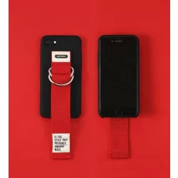   HUSĂ! - Remax RM-1643 iPhone X XS (5.8")Husădin silicon negru cu curea
