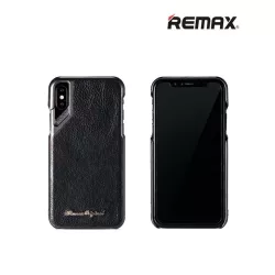   HUSĂ! - Remax RM-1652 iPhone X XS (5.8")Husăspate din piele neagră