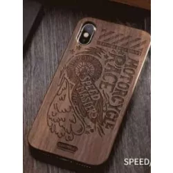   HUSĂ! - Carcasa din lemn Remax RM-1639 Speed ​​masters pentru iPhone X XS (5,8")