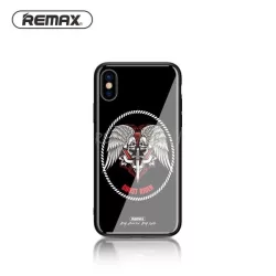   HUSĂ! - Remax RM-1653 Carcasa din plastic pentru iPhone X / XS (5,8") negru "Ghost Rider" (BL-02)