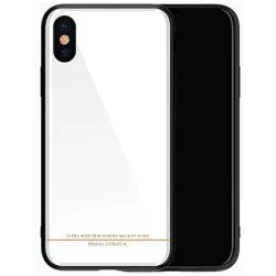   HUSĂ! - Carcasă din spate albă lucioasă pentru iPhone X / XS (5,8") Remax RM-1665