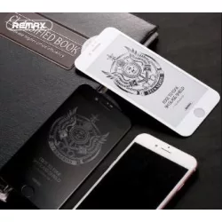   Remax GL-36 iPhone 7 8 Plus (5,5") folie albă din sticlă frontală mată 3D