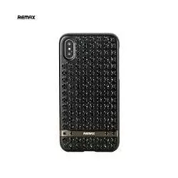   HUSĂ! - Carcasă Remax RM-1675 pentru iPhone XS Max (6,5"), neagră, din piatră