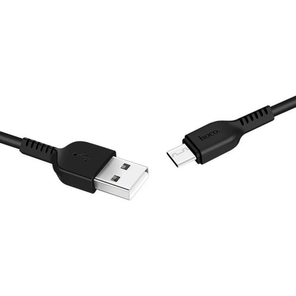 Cablu de date tip C, negru, 1m, 3A, Hoco X13