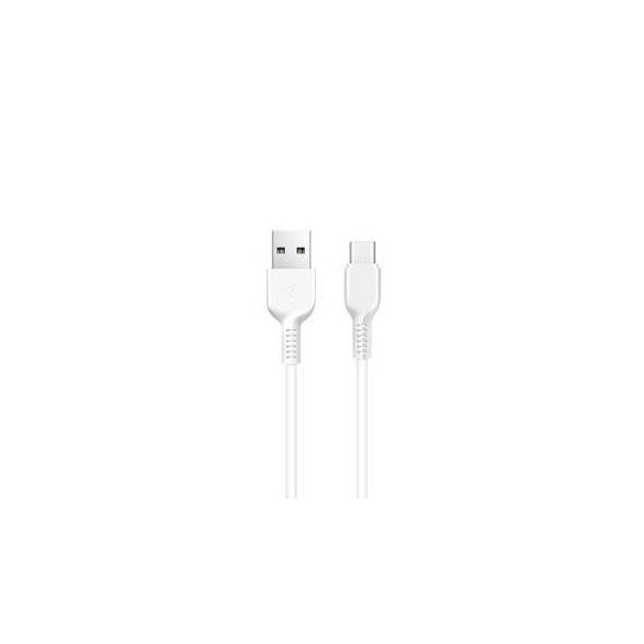 Cablu de date alb Hoco X20 Type-C 1m 3A