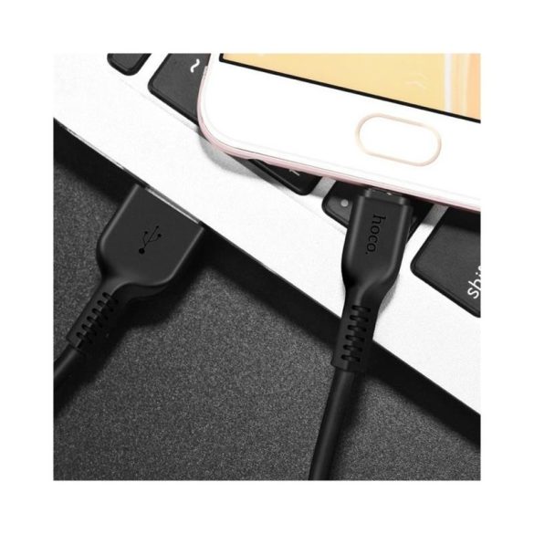 Hoco X20 Type-C cablu de date negru 2m 3A