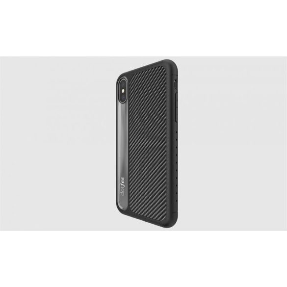 Husa din spate premium neagra Dotfes G06 iPhone X XS (5,8")