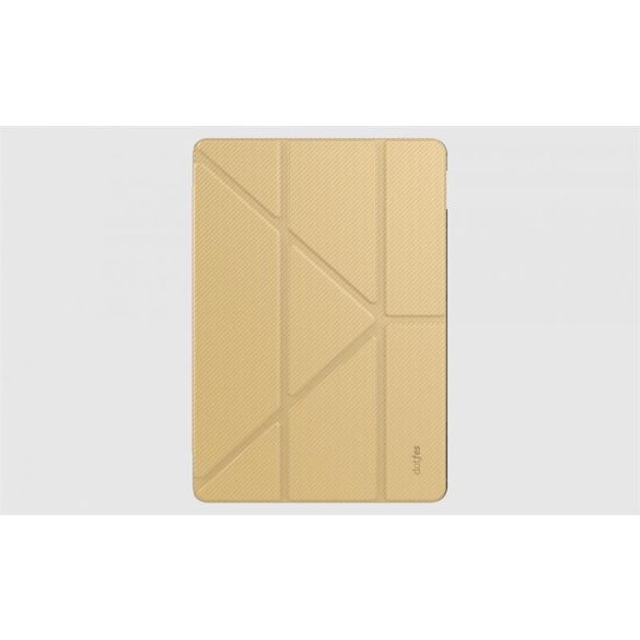 Husă pentru tabletă iPad Pro 10,5" 2018, husă origami, aurie, Dotfes L01
