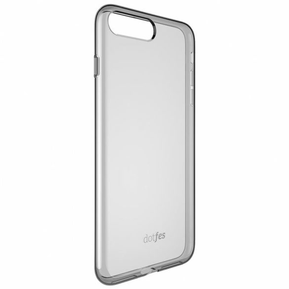 Dotfes G04 iPhone 6 6S Plus (5,5") husă neagră din silicon TPU premium