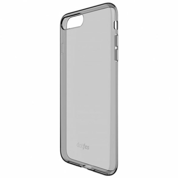 Dotfes G04 iPhone 6 6S Plus (5,5") husă neagră din silicon TPU premium
