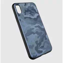   HUSĂ! - Carcasă din spate premium Dotfes G07 pentru iPhone XS Max (6,5") cu model de câmp albastru