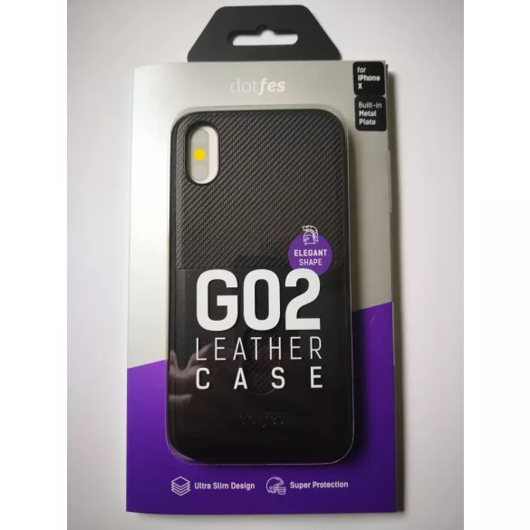 HUSĂ! - Husa spate Samsung Galaxy S9, carcasa din plastic, card bancar rezistent, carbon premium, negru, SM-G960, Dotfes G02