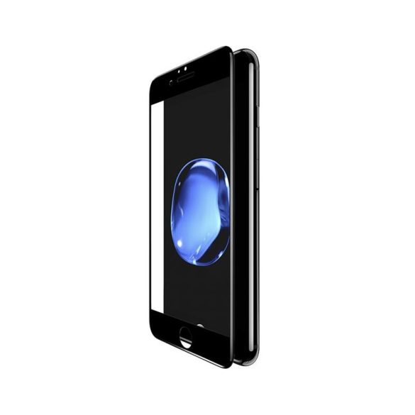Dotfes E03 Samsung G973 Galaxy S10 negru 3D folie de sticlă premium frontală „decupată”