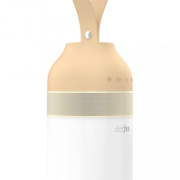 Difuzor bluetooth Dotfes H04 maro + lampă