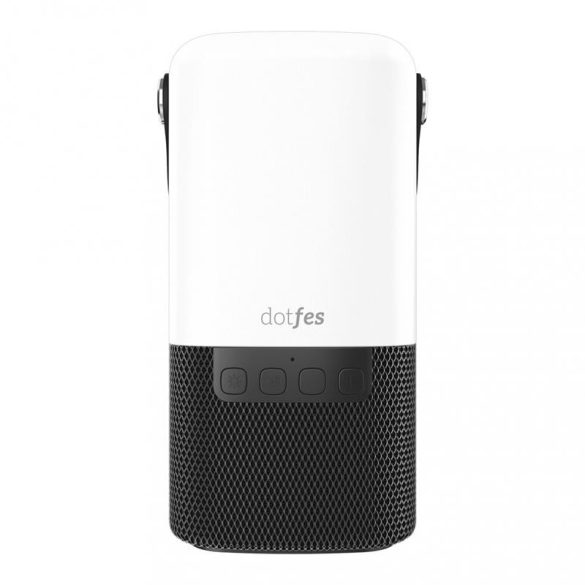Dotfes H05 negru difuzor bluetooth + lampă
