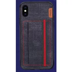   HUSĂ! - Husa din spate rezistenta pentru card bancar Remax Proda Carter iPhone X XS (5,8")