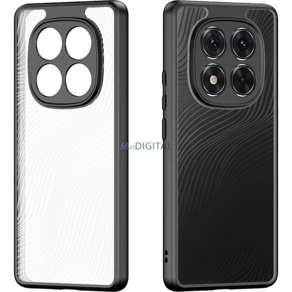 Xiaomi Redmi Notă 14 Pro 4G capac spate caz, caz de telefon, transparent / negru, PC / TPU, cu camera de protecție, Dux Ducis Aimo