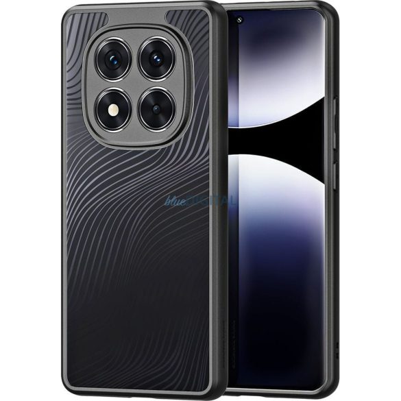 Xiaomi Redmi Notă 14 Pro 4G capac spate caz, caz de telefon, transparent / negru, PC / TPU, cu camera de protecție, Dux Ducis Aimo