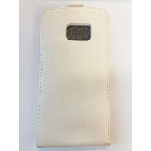 Husa flip cu cadru alb din silicon Samsung N930 Galaxy Note 7