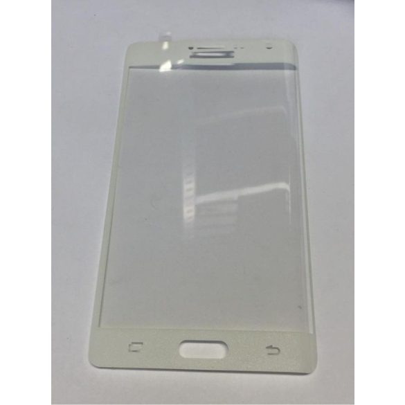 Film de sticlă frontală alb îndoit Samsung N915F Galaxy Note Edge de 0,3 mm