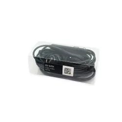   Căști stereo Samsung, conector jack de 3,5 mm, control volum, din fabrică, negru, AKG EO-IG955