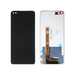   Oppo Reno4 Z / A92s 5G LCD negru+panou tactil  - PIESĂ DE SCHIMB!