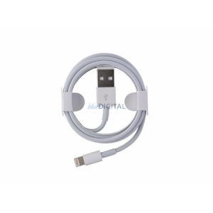 Cablu de date iPhone 8pin, 1M, alb, de înaltă calitate, MD818ZM/A