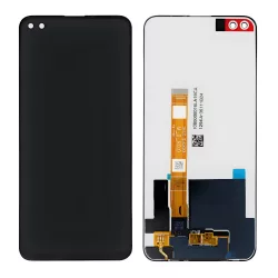 Realme X3 LCD negru + panou tactil  - PIESĂ DE SCHIMB!