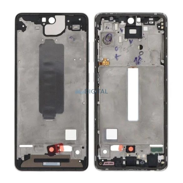 Cadru central Samsung Galaxy A52s, negru, SM-A526