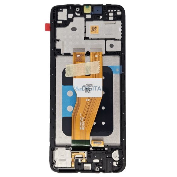 Samsung Galaxy A05 LCD negru + panou tactil cu cadru, SM-A055