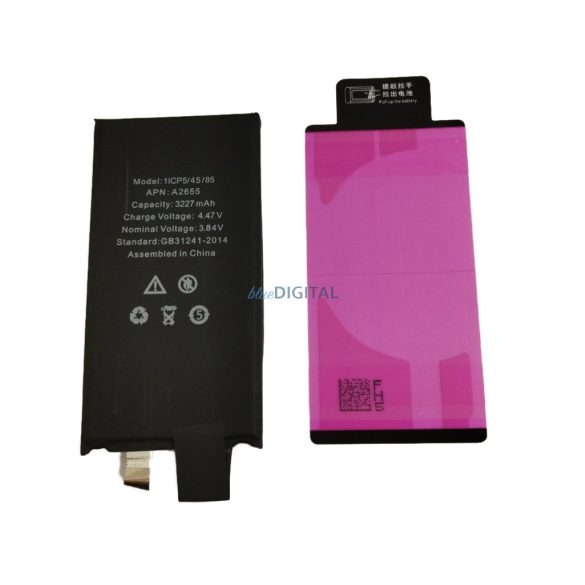 Baterie iPhone 13 (6.1"), 3227mAh, cu adeziv, (fără bandă Flex)