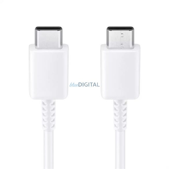 Samsung Type-C - Cablu de date Type-C, fabrică, 1m, alb, EP-DA705BWEGWW (ambalat)
