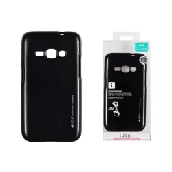   Husa silicon neagra Mercury i-Jelly Metal Samsung J327F Galaxy J3 Prime 2017 SUA
