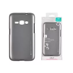   Husa silicon gri Mercury i-Jelly Metal Samsung A320 Galaxy A3 2017