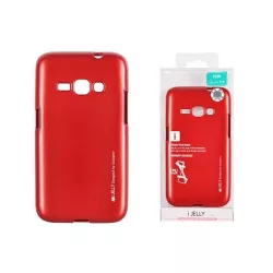   Husa silicon rosie Mercury i-Jelly Metal Samsung A320 Galaxy A3 2017