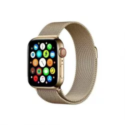   Curea metalică pentru ceas inteligent Mercury gold, Apple Watch 4/5/6/7/SE 42MM