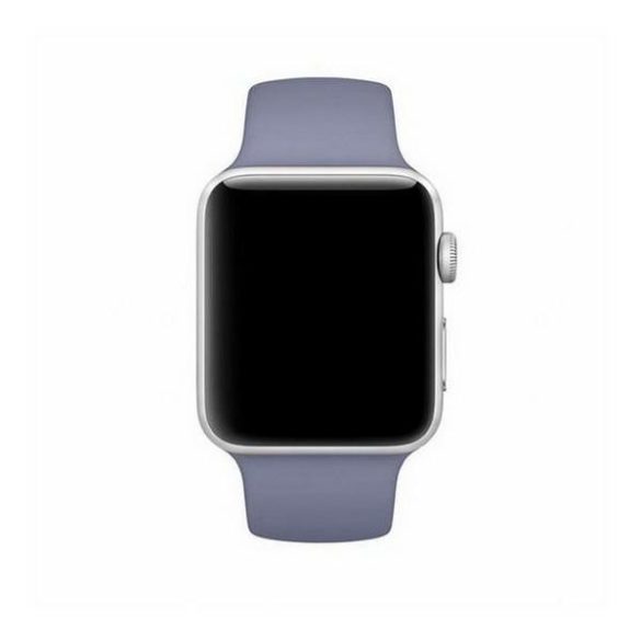 Curea din silicon pentru ceas inteligent violet lavandă mercur, Apple Watch 4/5/6/7/SE 44/45mm