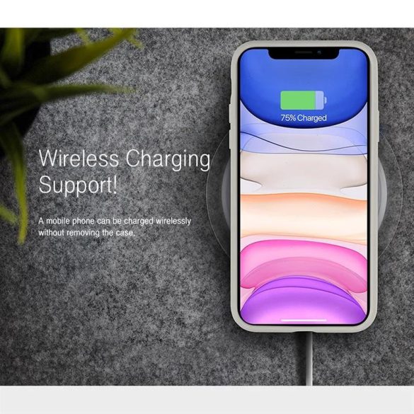 Husa din silicon pentru iPhone 14 Pro Max (6,7"), husa din spate, roz, mat, interior din piele intoarsa, silicon Mercury
