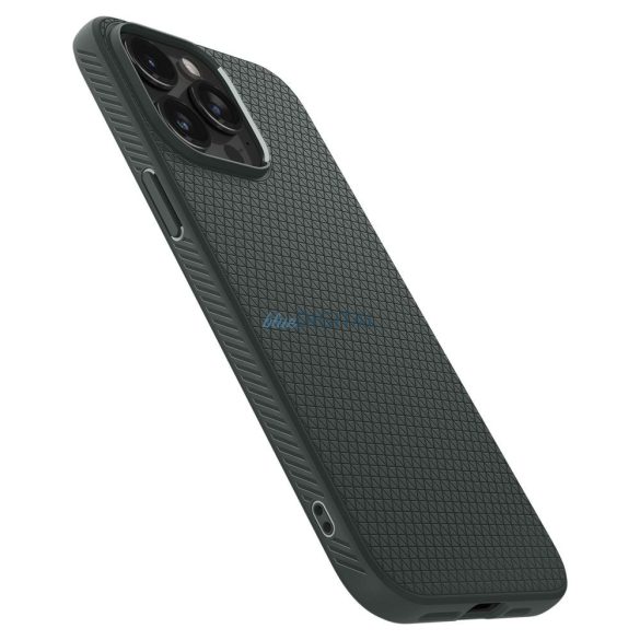 Carcasa din spate iPhone 15 Pro (6.1"), carcasa TPU, verde inchis (Abyss Green), Spigen Liquid Air