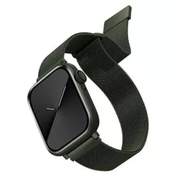   Apple Watch 4/5/6/7/SE, curea ceas inteligent, metal, verde, 38/40/41mm, UNIQ