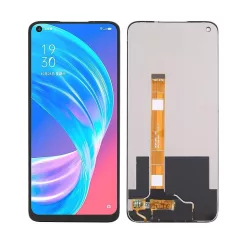   Oppo A72 5G / A73 5G LCD negru+panou tactil  - PIESĂ DE SCHIMB!