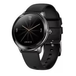   Ceas inteligent Colmi V33 cu curea din silicon, ecran HD de 1,09", impermeabil IP67, negru