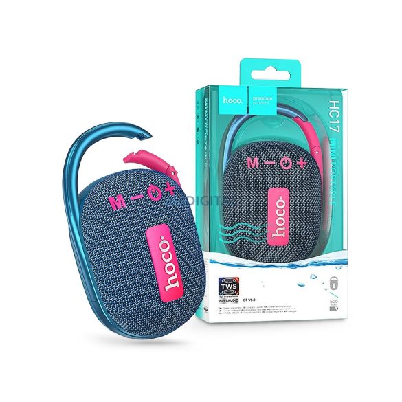 Difuzor bluetooth wireless HOCO - Difuzor Bluetooth HOCO HC17 Sport - albastru/roz