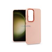   Husa spate din silicon Samsung SM-S921 Galaxy S24 - Cadru - roz