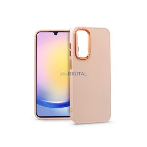 Husa spate din silicon Samsung SM-A256 Galaxy A25 5G - Cadru - roz