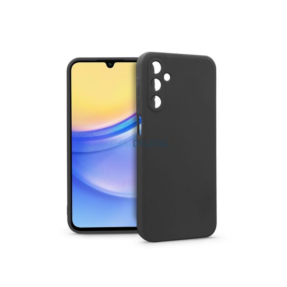 Husa din silicon Samsung A155 Galaxy A15 4G/Galaxy A15 5G - moale - negru