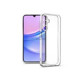 Husă din silicon Haffner Clear Case Box cu protecție pentru cameră - Samsung A155 Galaxy A15 4G/A155G - transparentă