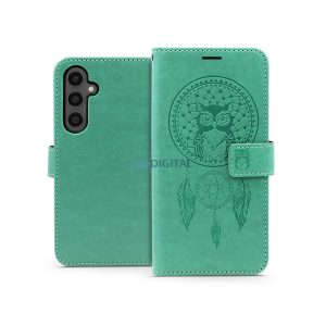 Mezzo Husă tip carte Flip Husă din piele - Samsung SM-S711 Galaxy S23 FE - verde