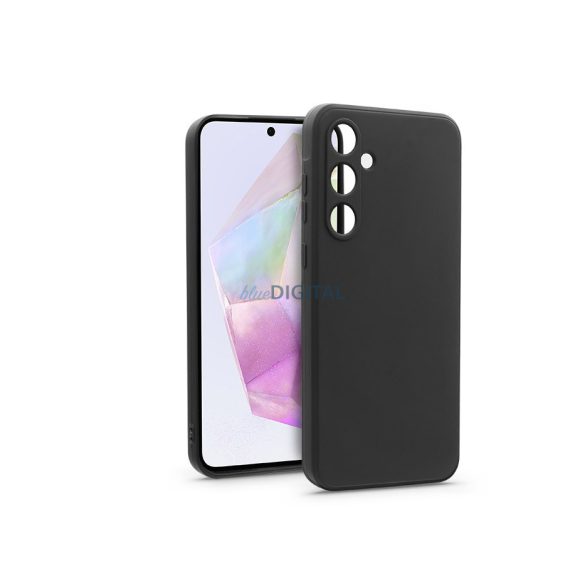 Husa din silicon Samsung SM-A356 Galaxy A35 5G - Mat - negru