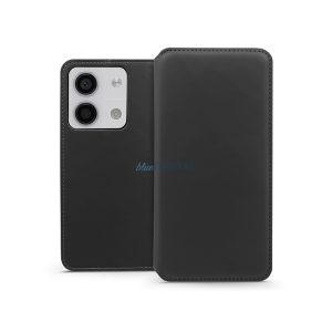Husă cu deschidere laterală Xiaomi Redmi Note 13 5G - Dual Pocket Flip - neagră